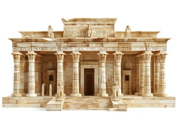 Naklejka premium Luxor Temple temple architecture historical.