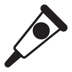 eye cream glyph icon