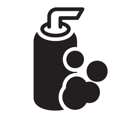 soap glyph icon