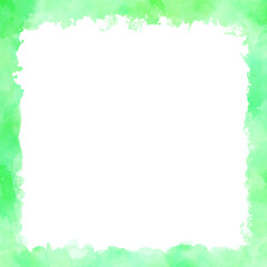 背景素材_水彩テクスチャ_緑