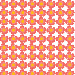 seamless pattern with flowers