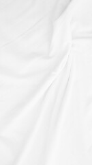 Organic Fabric cotton backdrop White linen canvas crumpled natural cotton fabric Natural handmade linen top view background  organic Eco textiles White Fabric linen texture