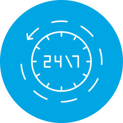 Availability icon single vector illustration