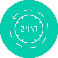 Availability icon single vector illustration