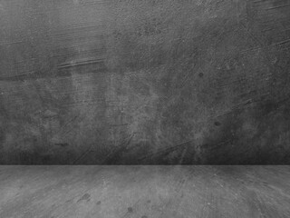 Concrete wall background for displaying products in 3d.