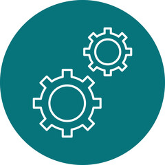 Configuration icon single vector illustration