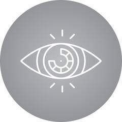 Visualization icon single vector illustration