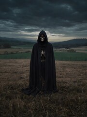 Death's Vigil: The Grim Figure in the Field