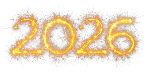 happy new year text effect