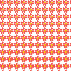 seamless pattern with flowers