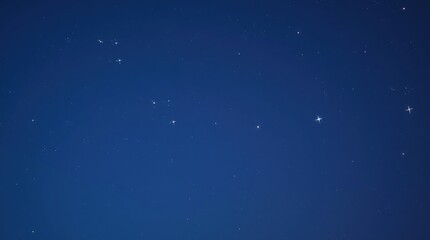 Fototapeta premium Starry night sky with twinkling stars, astronomy concept