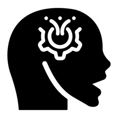 mind mapping Solid icon