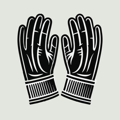 Obraz premium gloves vector