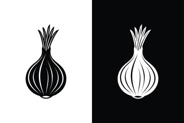 Rooted in Freshness. Spring Onion and Scallion Icon Designs for Modern Use