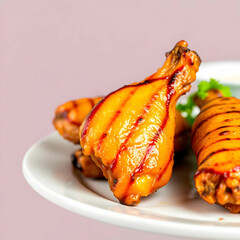 Crispy chicken wings