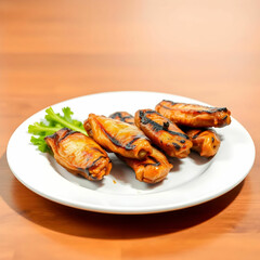 Crispy chicken wings