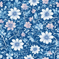 seamless floral background