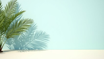 Obraz premium palm tree on the beach
