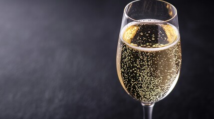 A Glass of Sparkling Delight: Bubbles and Festive Cheer
