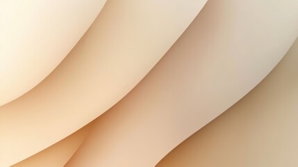 Abstract beige curves, layered background texture.