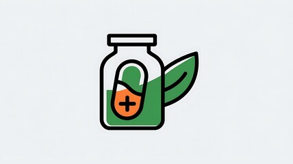 Fototapeta premium Medicine Icons: Simplifying Healthcare Visual Communication