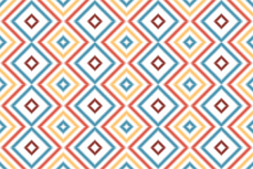 Ikat,Geometric, seamless, traditional ethnic, thai pattern, fabric pattern for textiles, rugs, wallpaper, clothing, sarong, wrapping, embroidery, print, background, cover, illustration, vector.
