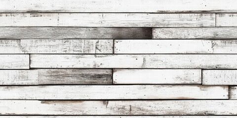 Obraz premium Old White Wooden Boards Texture Background for Rustic and Vintage Design Projects and Crafts