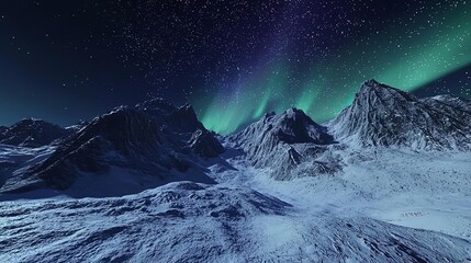 Celestial Mountainscape