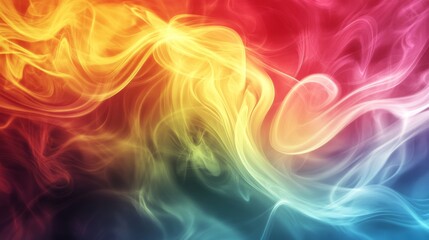 Obraz premium A glowing heart wave pattern flowing through a gradient background, capturing the essence of life and vitality in a visually striking design