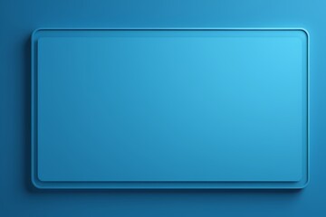 a close up of a blue square object on a blue background