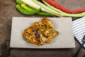 Roasted Tuna fish with spices