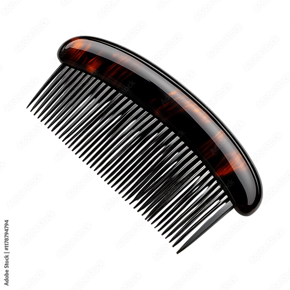 Wall mural Comb isolated on white background full depth of field 
