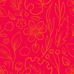abstract floral pattern 
