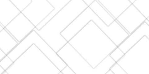 Abstract white and grey geometric overlapping square pattern background with shadow. paper texture design Abstract white background can use for design, background concept, vector illustration.	
