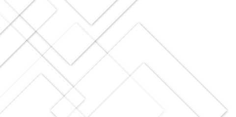 Abstract white and grey geometric overlapping square pattern background with shadow. paper texture design Abstract white background can use for design, background concept, vector illustration.	

