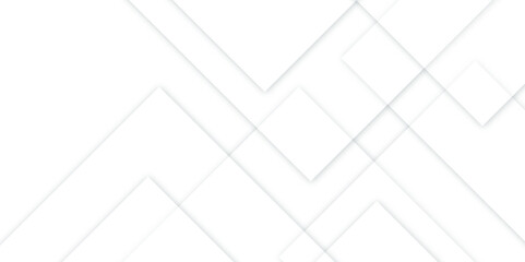 Abstract white and grey geometric overlapping square pattern background with shadow. paper texture design Abstract white background can use for design, background concept, vector illustration.	
