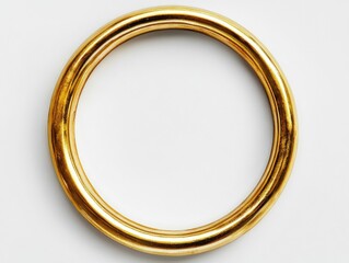 Gold ring close-up