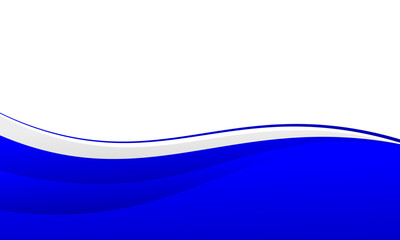 Blue Background Waving Abstract Futuristic, Modern Design Concept Overlapping shining blue waves