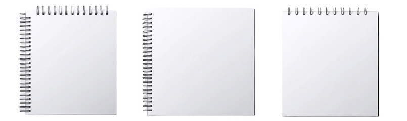White Spiral Notebook