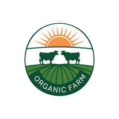 Agriculture Farm Logo Design Template