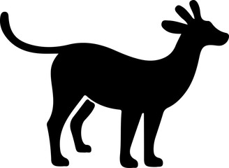 deer silhouette vector