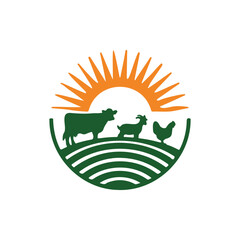 Agriculture Farm Logo Design Template