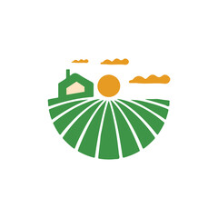 Obraz premium Agriculture Logo Design Template
