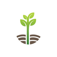 Agriculture Logo Design Template