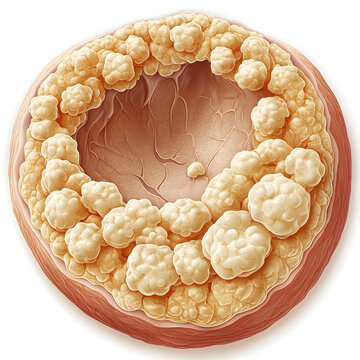 a cross section of a human