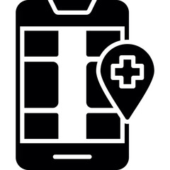 Obraz premium Location Icon