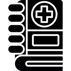 Obraz premium Medical Book Icon