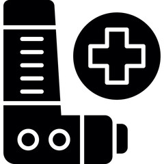 Obraz premium Inhaler Icon