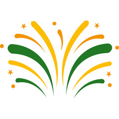 Fototapeta premium St. Patricks Day Fireworks