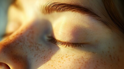 Fototapeta premium Relaxing Sleep Close-Up